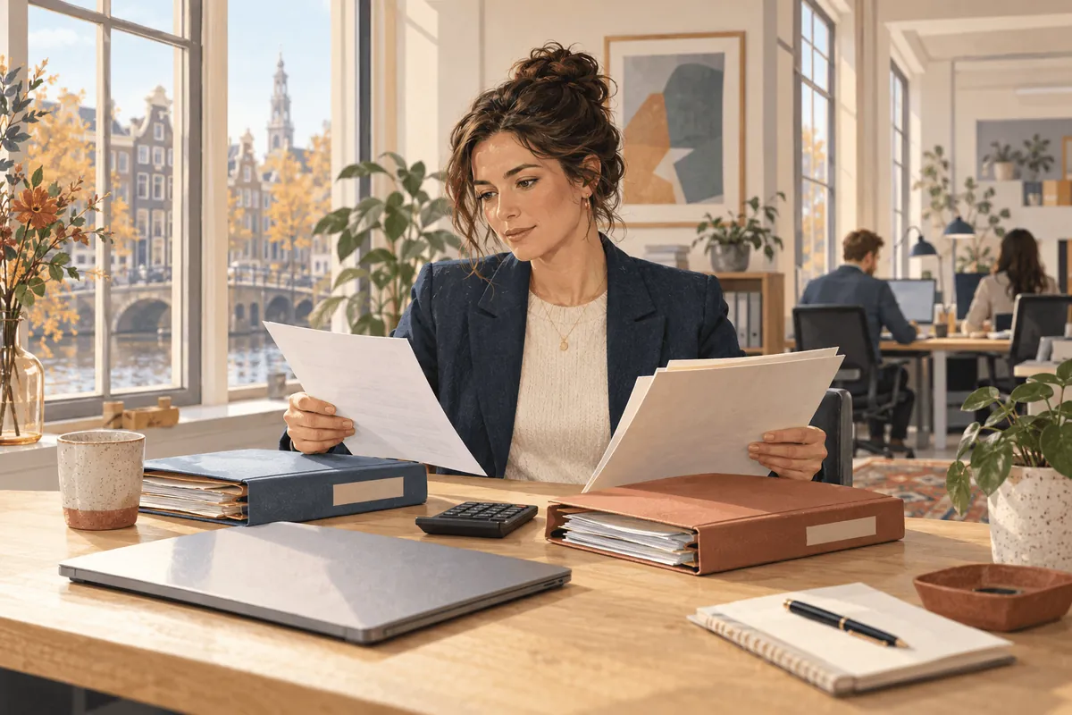 Business owner considers her Dutch DGA salary and company finances